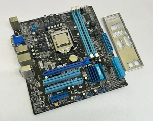 Asus P7H55-M LX REV. 1.01G Socket 1156 DDR3 Motherboard Complete with Backplate - Picture 1 of 4