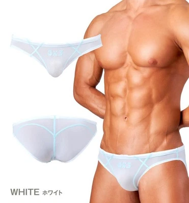 GX3 Sheer BIKINI SWIMWEAR  JAPAN SEXY Transparent SWIM BRIEF K2433 - Image 1 of 4