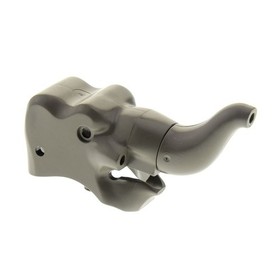 1x Lego Animal Elephant Head Old-Dark Gray Trunk Part 7414 40396c01 43890c01