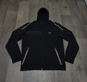 Chaqueta Hugo Boss 'con capucha' - grande para hombre - negra - Imagen 1 de 6