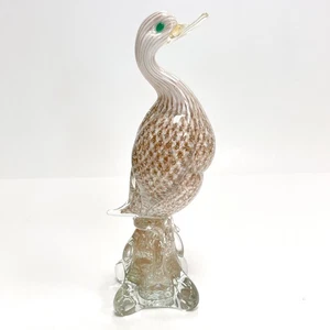 Venezianische Murano Barbini Glas Ente Figur 10" Vintage - Bild 1 von 10