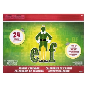 24 Days of Fun with Jakks Elf Advent Calendar - Perfect Family Holiday Tradition - Picture 1 of 14