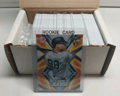 2017 Topps Fire Baseball Complete Set #1-200 Aaron Judge Rookie - Image 1 of 4