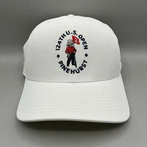 G/Fore FlexFit 110 Hat Pinehurst 124th US Open Adult Snapback White Golf - Picture 1 of 8