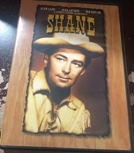 SHANE DVD USED ALAN LADD, JEAN ARTHUR STAR, GEORGE STEVENS DIRECTS - Picture 1 of 1