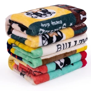 Flying Paws Dog Blankets,3 PCS Soft Pet Blanket Washable Puppy Flannel Blankets, - Picture 1 of 14