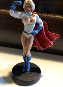 Power Girl 4” Lead Figure By Eaglemoss Pre-owned 2010 DC Comics Character - Picture 1 of 3