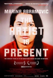 Póster de una hoja de Marina Abramovic: The Artist Is Present 2012 EE. UU. - Imagen 1 de 1