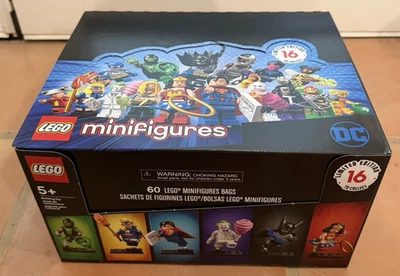New LEGO DC Super Heroes Minifigures Series (71026) Box of 60 Bags - Retired! - Image 1 of 4