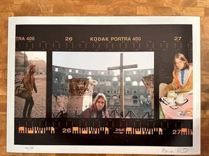 Original Kurt Cobain Nirvana Fine Art Print Photo Roma 1989 Signed Bruce Pavitt - Foto 1 di 7