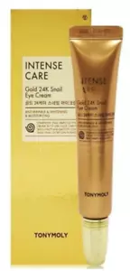 Tonymoly Intense Care Gold 24K Snail Eye Cream 30ml Anti-Aging K-Beauty - Picture 1 of 4