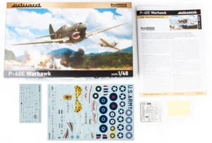 Eduard 1/48 P-40E Warhawk Pacific 1942 ProfiPack Kit w/Photoetch, Mask, Decals - Picture 1 of 17