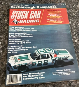 Stock Car Racing Magazine August 1977 - Bild 1 von 3