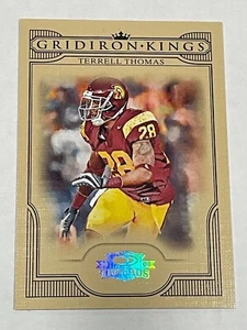 2008 Donruss Threads Football College Kings Silver #/250 - Terrell Thomas - USC - Picture 1 of 3
