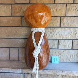 25 Zoll hohe Hawaii Ipu Heke Schlagzeuginstrumente, braun poliert Ipu Heke - Bild 1 von 5