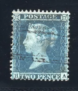 Sg 23a spec F3 - 2d blue SC perf 14 plate 5 ( H A ) light Scots Local cancel - Picture 1 of 3