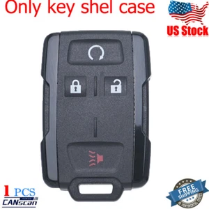 Funda Carcasa Llavero Cromo Arranque Remoto 4btn para Chevy GMC (M3N-32337100) - Imagen 1 de 9