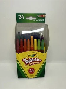 Crayola Fun Effects Mini Twistables Crayon Set, Assorted Color, Set of 24 - Picture 1 of 4