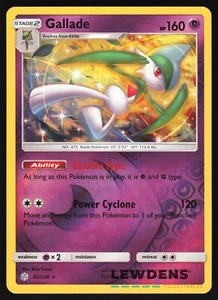 Gallade - 82/236 - Reverse Holo Holo Rare - Cosmic Eclipse - Pokemon Card - Picture 1 of 2