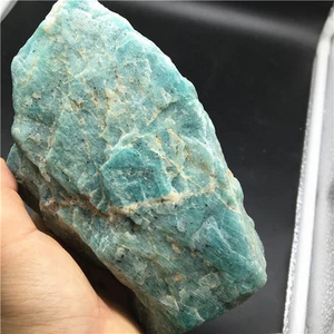 1278 g Naturkristall Amazonit Gestein Polieren grober Stein Probe Heilung Q81 - Bild 1 von 6