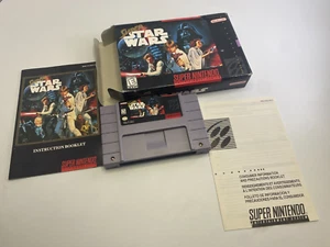 Super Star Wars (Nintendo SNES, 1996) Game BOX manual - Picture 1 of 3