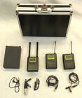 Fotowelt Audio 2 WM200TX Transmitter, 1 WM200RX w/2 Lavalier Mics in case
