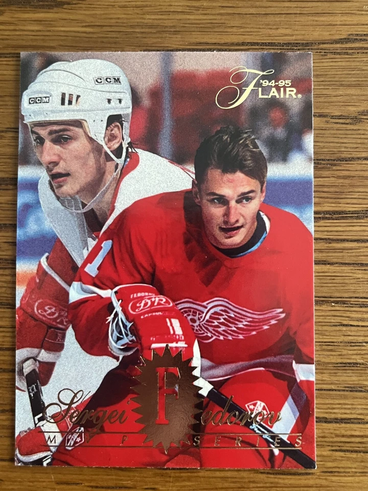 1994-95 Flair - Sergei Fedorov #219 - Image 1 of 2