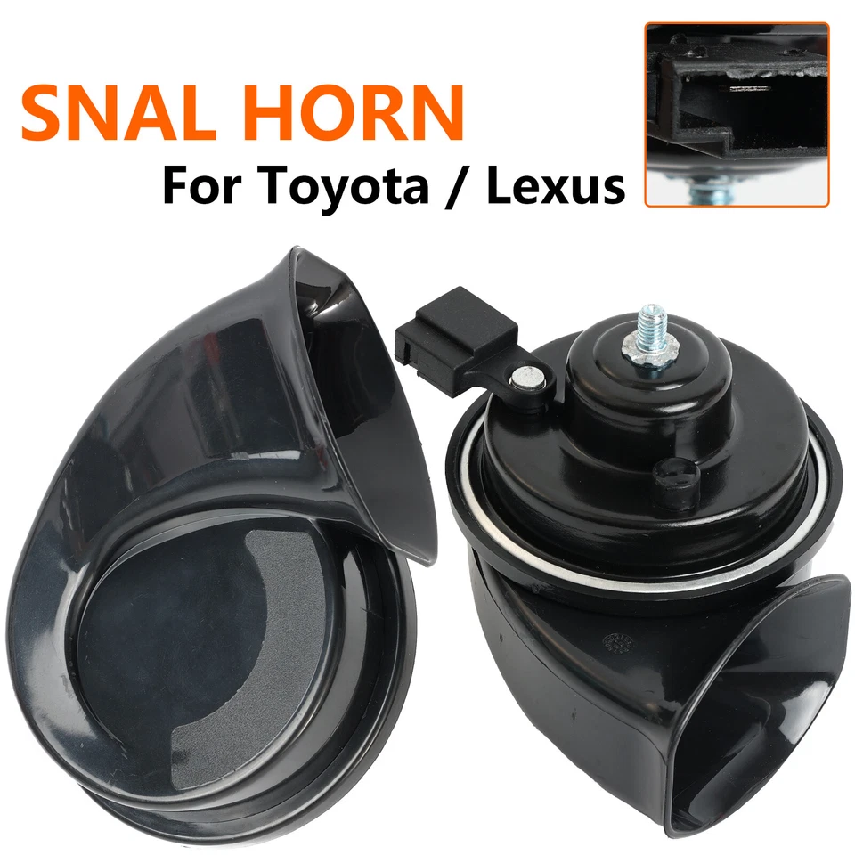 12V125db Waterproof Snail Horn For Toyota Camry Tacoma RAV4 Corolla Highlander - Image 1 of 4