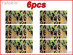 6pcs Camo NE Scarves Family Pack Elastic Print Neck Gaiter Bandana Balaclava N78 - Picture 1 of 8