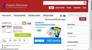 El mejor sitio de cupones con enlace de afiliado - instalación gratuita + alojamiento - Imagen 1 de 2