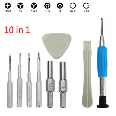IFUNPLUS For Nintendo Switch N64 NES DS Game Boy Triwing Screwdriver Set Repair Tool Kit