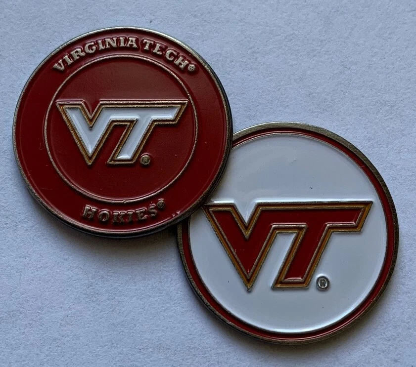 Virginia Tech Hokies Golf Ball Marker New