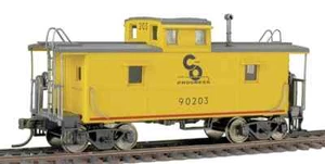 ATLAS MODEL RAILROAD TRAINMAN 948 HO Cupola Caboose Chesapeake & Ohio #90210 - Picture 1 of 3