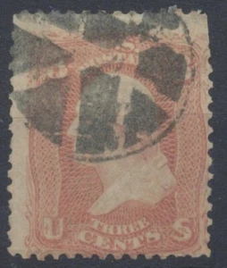 USA Stamps 1861 3c Washington pink Scott 64 CV $600 - Picture 1 of 2