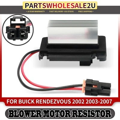Resistencia del motor del soplador del calentador para Buick Rendezvous 2002 2003 2004 2005 2006 2007 Foto 1 de 4