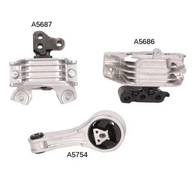 Montaje de motor y transmisión de 3 piezas para Dodge Journey 2,4 L 2011-2017 Foto 1 de 4