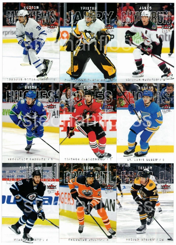 2021-22 Fleer Ultra Hockey Silver Foil You Pick the Card Complete Your Set - Image 1 of 1