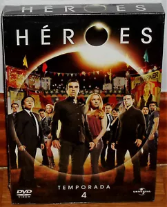 HEROES 4ª TEMPORADA COMPLETA 6 DISCOS DVD NUEVO PRECINTADO SERIE (SIN ABRIR) R2 - Imagen 1 de 4