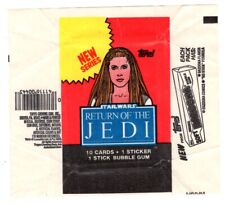 RETURN OF THE JEDI - RED CARD WRAPPER - LEIA- EMPTY - NO CARDS - FREE SHIPPING