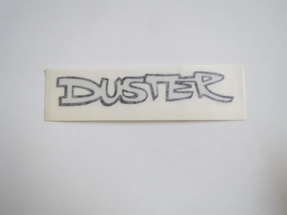 1970 1971 1972 PLYMOUTH DUSTER FRONT FENDER "DUSTER" DECAL TRANSFER NEW CORRECT - Image 1 of 1