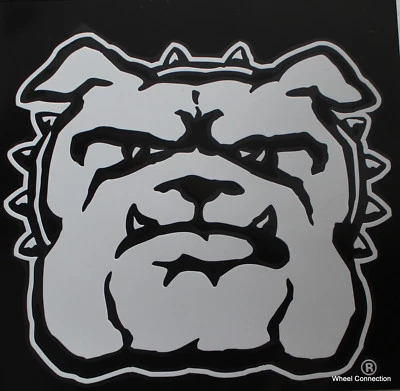 Truman State University Bulldogs White Lg Window Graphic Sticker Decal USA - Image 1 of 4