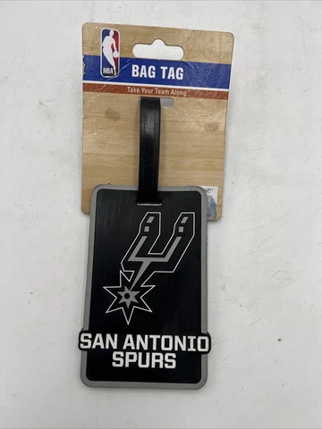 San Antonio Spurs Bag Tag Luggage Tag - NWT Cover