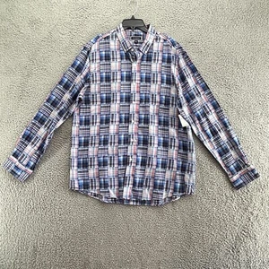 Club Room Button Down Mens XL Blue Collared Top Long Sleeve New - Picture 1 of 10