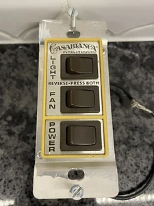 Genuine Casablanca W-11 Inteli-Touch Ceiling Fan Wall Control Switch. Works - Picture 1 of 5