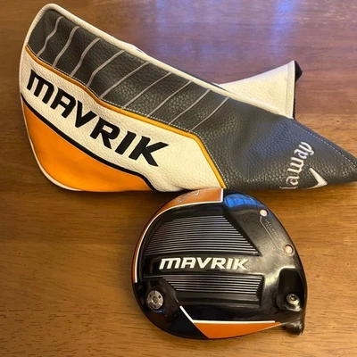 Callaway MAVRIK Driver Head Only 9 Degree Right-Handed Used #26 - Image 1 of 4