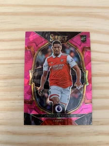 2022-23 Select English Premier League Pink Ice #8 William Saliba - Picture 1 of 2