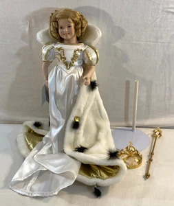 Poupée de collection Danbury Mint The Shirley Temple "Petite Princesse" avec accessoires - Photo 1/16