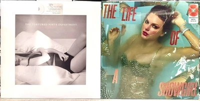 TAYLOR SWIFT - THE LIFE OF A SHOWGIRL LP & TORTURED POETS 2LP LE COLORED VINYLS - Image 1 of 4