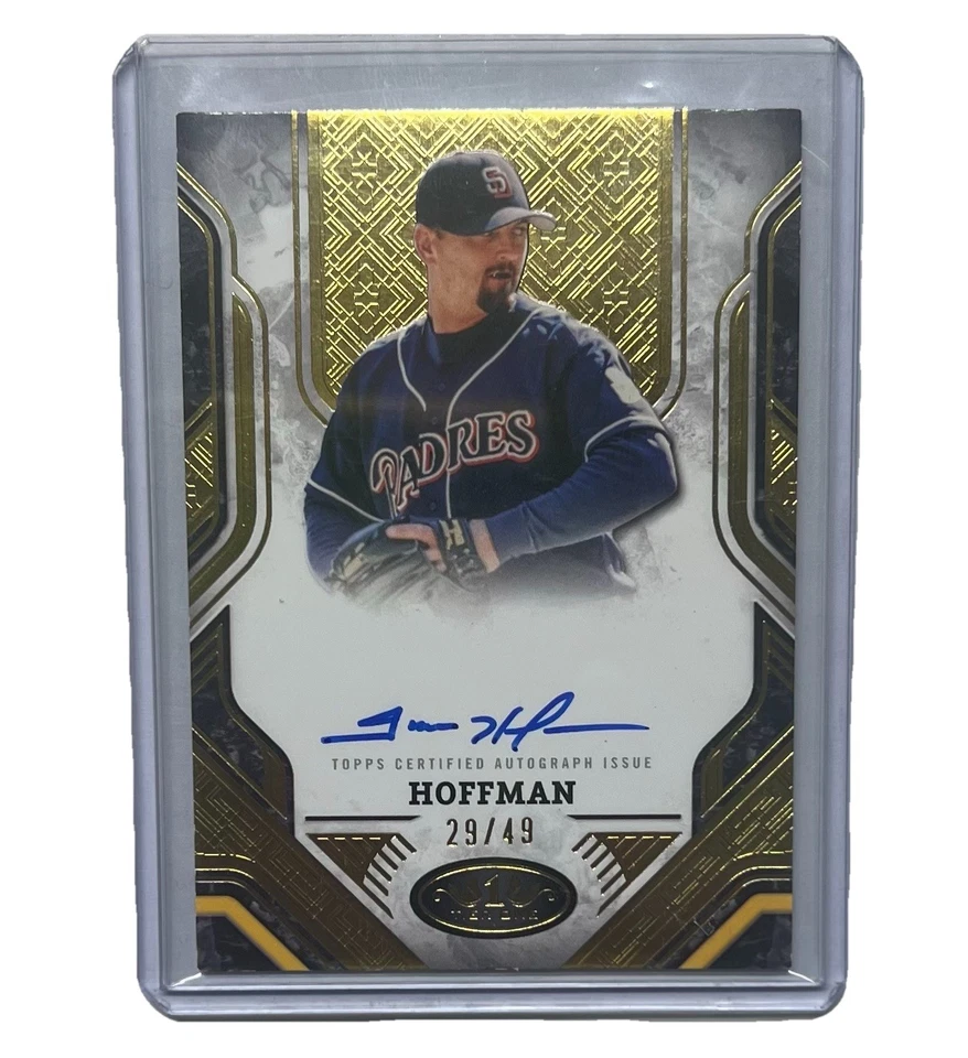 Trevor Hoffman 2025 Topps Tier One Prime Performers Gold Auto/49 Padres PPA-THO Foto 1 de 1