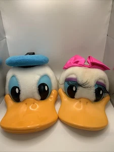 Sombreros SnapBack Disney Donald & Daisy Duck 1986 vintage EE. UU. 3D excelente estado - Imagen 1 de 20